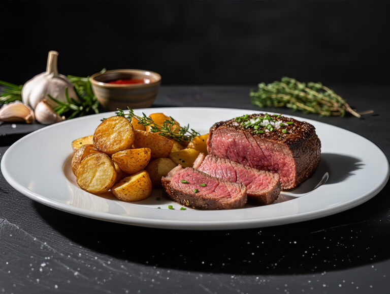 Steak, Rumsteak, Essen, Restaurant